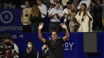 Del Potro dice adiós a sus hinchas al caer con Delbonis en ATP de Argentina Del Potro dice adiós a sus hinchas al caer con Delbonis en ATP de Argentina