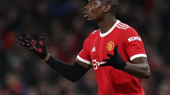 Roban en casa de Paul Pogba durante su partido de la Champions Roban en casa de Paul Pogba durante su partido de la Champions