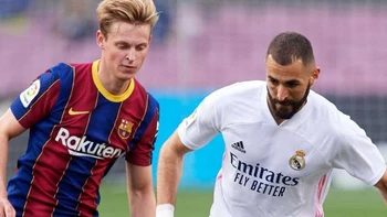 Real Madrid-Barcelona, choque crucial a diez jornadas para el final de Liga Real Madrid-Barcelona, choque crucial a diez jornadas para el final de Liga