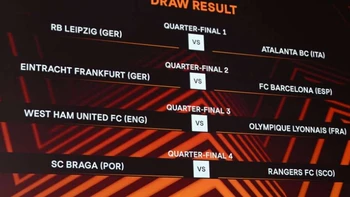 El Barcelona se medirá al Eintracht en cuartos de final de la Europa League El Barcelona se medirá al Eintracht en cuartos de final de la Europa League