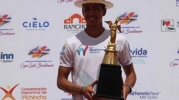 Hermano menor de Hugo Dellien ganó su primer título profesional Hermano menor de Hugo Dellien ganó su primer título profesional