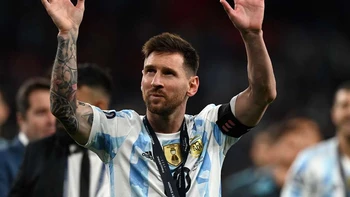 Ganar esta copa en Wembley es una alegría, dice Messi Ganar esta copa en Wembley es una alegría, dice Messi