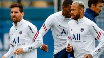 Messi, Neymar, Marquinhos y Navas regresaron a los entrenamientos del PSG Messi, Neymar, Marquinhos y Navas regresaron a los entrenamientos del PSG