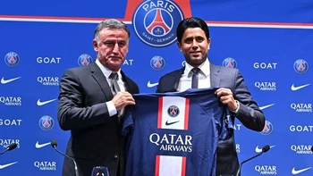 El PSG presentó a Christophe Galtier como su nuevo entrenador El PSG presentó a Christophe Galtier como su nuevo entrenador