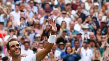 Nadal vence a Fritz y clasificó a semifinales en Wimbledon Nadal vence a Fritz y clasificó a semifinales en Wimbledon