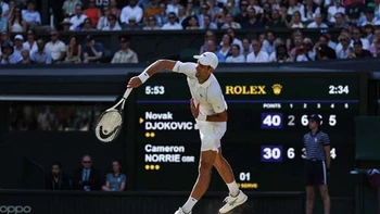 Djokovic derrota a Cameron Norrie y jugará la final de Wimbledon Djokovic derrota a Cameron Norrie y jugará la final de Wimbledon