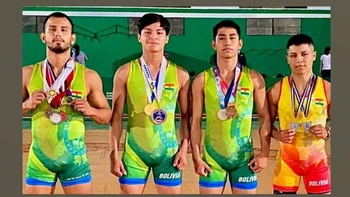 El Club Wrestling Pantera aporta con medallas internacionales a la lucha boliviana El Club Wrestling Pantera aporta con medallas internacionales a la lucha boliviana