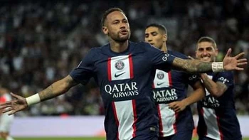 Neymar conduce al París Saint-Germain a una nueva goleada Neymar conduce al París Saint-Germain a una nueva goleada