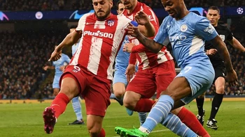 Manchester City derrota con lo justo a Atlético Madrid (1-0) Manchester City derrota con lo justo a Atlético Madrid (1-0)