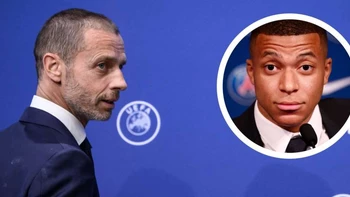 Las críticas sobre Mbappé "no son correctas", afirma el presidente de la UEFA Las críticas sobre Mbappé "no son correctas", afirma el presidente de la UEFA