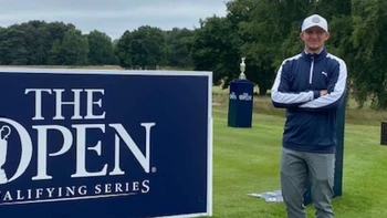 El boliviano James Arandia se clasificó para la final mundial The Open británico de golf El boliviano James Arandia se clasificó para la final mundial The Open británico de golf