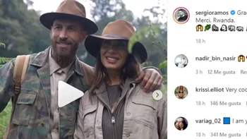 Sergio Ramos, en contacto con la naturaleza en su visita a Ruanda (video) Sergio Ramos, en contacto con la naturaleza en su visita a Ruanda (video)