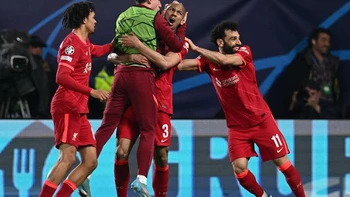 Liverpool, primer finalista de la Champions Liverpool, primer finalista de la Champions