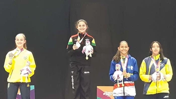 Sol Sandoval consigue la primera medalla dorada para Bolivia en los Juegos de Rosario Sol Sandoval consigue la primera medalla dorada para Bolivia en los Juegos de Rosario