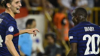 Francia sigue sin ganar en la Liga de Naciones, Dinamarca lidera el grupo Francia sigue sin ganar en la Liga de Naciones, Dinamarca lidera el grupo