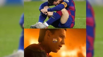Los memes sobre la salida de Messi del Barcelona dan la vuelta al mundo Los memes sobre la salida de Messi del Barcelona dan la vuelta al mundo