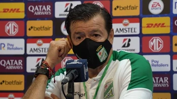 Erwin Sánchez: “El resultado no tiene nada que ver con el partido” Erwin Sánchez: “El resultado no tiene nada que ver con el partido”