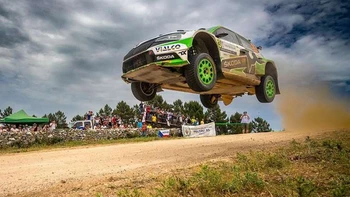 Marco Bulacia debió batallar para culminar el rally de Cerdeña en el septimo lugar en la WCR2 Junior Marco Bulacia debió batallar para culminar el rally de Cerdeña en el septimo lugar en la WCR2 Junior