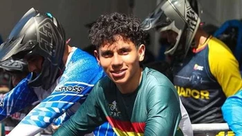 Sebastián Ordóñez, sexto en el Mundial de Bicicross en la categoría Challenger 14 años Sebastián Ordóñez, sexto en el Mundial de Bicicross en la categoría Challenger 14 años