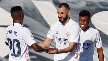 Vinicius y Rodrygo, los escuderos de Benzema en el Real Madrid Vinicius y Rodrygo, los escuderos de Benzema en el Real Madrid