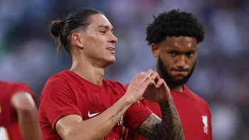 Liverpool goleó (5-0) al Leipzig con cuatro goles del uruguayo Darwin Núñez Liverpool goleó (5-0) al Leipzig con cuatro goles del uruguayo Darwin Núñez