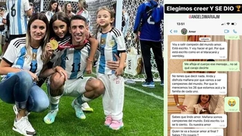 Ángel Di María antes de la final del Mundial: "Voy a salir campeón del mundo, está escrito" Ángel Di María antes de la final del Mundial: "Voy a salir campeón del mundo, está escrito"