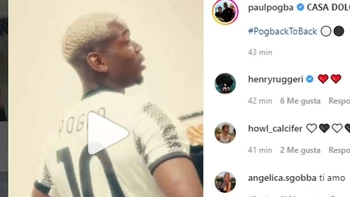 Paul Pogba retornó a la Juventus y lo celebró con un video Paul Pogba retornó a la Juventus y lo celebró con un video