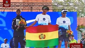Vidal Basco consiguió el oro en la Media Maratón de Medellín Vidal Basco consiguió el oro en la Media Maratón de Medellín