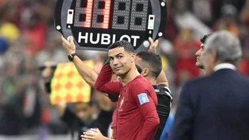 Cristiano Ronaldo se entrenó en el gimnasio de cara al cotejo contra Marruecos Cristiano Ronaldo se entrenó en el gimnasio de cara al cotejo contra Marruecos