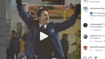 “El míster está de regreso”: el video con el que Bolívar da la bienvenida a su nuevo DT “El míster está de regreso”: el video con el que Bolívar da la bienvenida a su nuevo DT