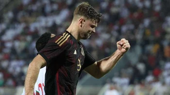 Alemania se impone sin brillo a Omán por 1-0 en su último partido antes del Mundial Alemania se impone sin brillo a Omán por 1-0 en su último partido antes del Mundial