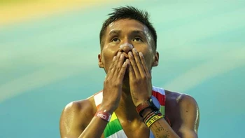 David Ninavia obtuvo su segunda medalla de oro en el Sudamericano Sub-23 de Atletismo David Ninavia obtuvo su segunda medalla de oro en el Sudamericano Sub-23 de Atletismo