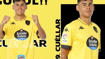 Jaume Cuéllar le dio el empate al Lugo ante el Huesca Jaume Cuéllar le dio el empate al Lugo ante el Huesca