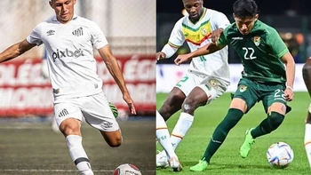Miguel Terceros fue convocado para el primer equipo del Santos Miguel Terceros fue convocado para el primer equipo del Santos
