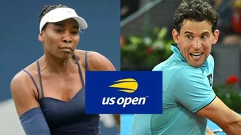 Dominic Thiem y Venus Williams fueron invitados al US Open Dominic Thiem y Venus Williams fueron invitados al US Open