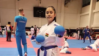 Isabel Plata llegó hasta la segunda ronda en el Mundial Junior de Karate Isabel Plata llegó hasta la segunda ronda en el Mundial Junior de Karate