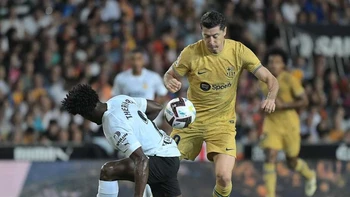 Sufrido triunfo del Barcelona en su visita al Valencia por 0-1 Sufrido triunfo del Barcelona en su visita al Valencia por 0-1