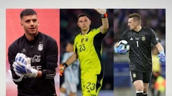 Argentina ya tiene a sus tres arqueros para el Mundial Argentina ya tiene a sus tres arqueros para el Mundial