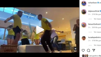 Así celebraron su convocatoria para el Mundial los jugadores de Brasil (video) Así celebraron su convocatoria para el Mundial los jugadores de Brasil (video)