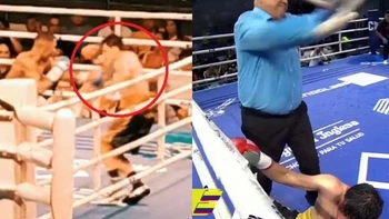 Un boxeador colombiano en coma inducido tras combate Un boxeador colombiano en coma inducido tras combate