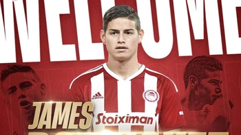 James Rodríguez ficha por el Olympiacos tras separarse del Al Rayyan James Rodríguez ficha por el Olympiacos tras separarse del Al Rayyan