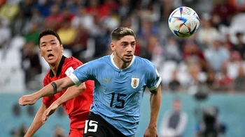 Fede Valverde, selección Uruguay: "Siempre me imagino que cuando le pego, va a entrar. No tuve la suerte" Fede Valverde, selección Uruguay: "Siempre me imagino que cuando le pego, va a entrar. No tuve la suerte"