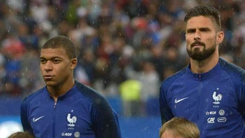 Mbappé "ha subido de nivel", asegura Giroud Mbappé "ha subido de nivel", asegura Giroud