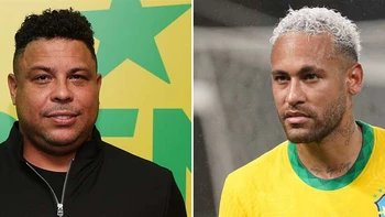 Ronaldo "El Fenómeno" alienta a Neymar: "Vuelve más fuerte" Ronaldo "El Fenómeno" alienta a Neymar: "Vuelve más fuerte"