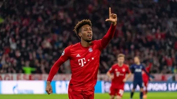 Coman, verdugo del PSG en Champions, va a cuarentena por contacto de Covid-19 Coman, verdugo del PSG en Champions, va a cuarentena por contacto de Covid-19