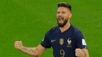 Olivier Giroud se convierte en el máximo goleador de la historia de los "Bleus" Olivier Giroud se convierte en el máximo goleador de la historia de los "Bleus"