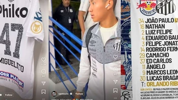 "Miguelito" fue tomado en cuenta en la victoria 2-0 del Santos "Miguelito" fue tomado en cuenta en la victoria 2-0 del Santos