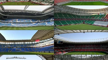 Ocho estadios albergarán los partidos del Mundial de Catar Ocho estadios albergarán los partidos del Mundial de Catar