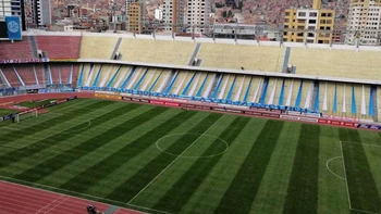 Un estadio Hernando Siles impecable espera a Bolívar y Palmeiras Un estadio Hernando Siles impecable espera a Bolívar y Palmeiras
