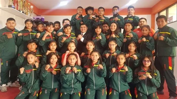 Preselección boliviana lleva a cabo el Karate Summer Camp 2022 Preselección boliviana lleva a cabo el Karate Summer Camp 2022